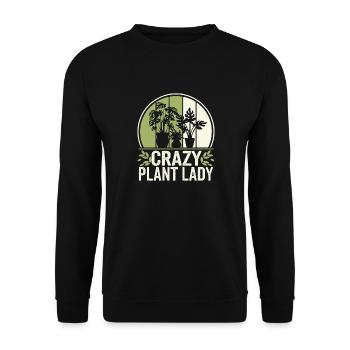 Jardinier Jardinage Plantes de jardin - Sweat-shirt Unisexe - noir - Devant - Alina (178cm) & Michal (187cm)
