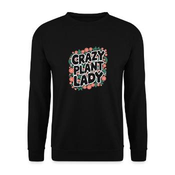 Jardinier Jardinage Plantes de jardin - Sweat-shirt Unisexe - noir - Devant - Alina (178cm) & Michal (187cm)