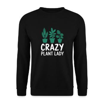Jardinier Jardinage Plantes de jardin - Sweat-shirt Unisexe - noir - Devant - Alina (178cm) & Michal (187cm)