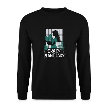 Jardinier Jardinage Plantes de jardin - Sweat-shirt Unisexe - noir - Devant - Alina (178cm) & Michal (187cm)