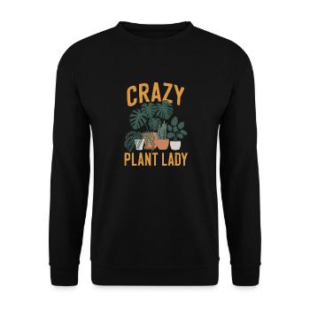 Jardinier Jardinage Plantes de jardin - Sweat-shirt Unisexe - noir - Devant - Alina (178cm) & Michal (187cm)