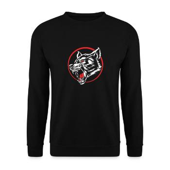 Werewolf - Unisex Sweatshirt - black - Front - Alina (178cm) & Michal (187cm)