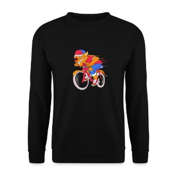 Werewolf - Unisex Sweatshirt - black - Front - Alina (178cm) & Michal (187cm)
