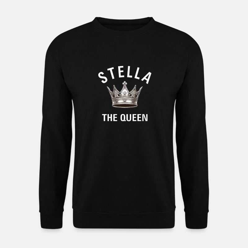 STELLA THE QUEEN - Unisex Sweatshirt - black