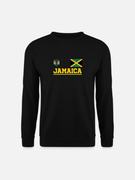 Jamaica Jamaica Rasta Raggea Rastafari Flag - Unisex Sweatshirt - black