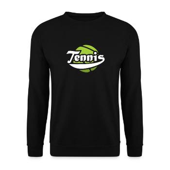 Raquette de sport Smash Raquette Tennis - Sweat-shirt Unisexe - noir - Devant - Alina (178cm) & Michal (187cm)