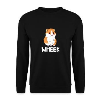 Cobaye - Sweat-shirt Unisexe - noir - Devant - Alina (178cm) & Michal (187cm)