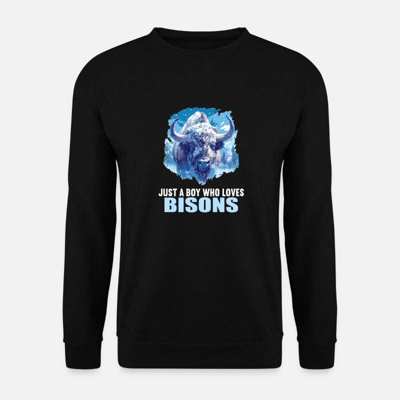 Bisons Bison - Unisex Sweatshirt - black