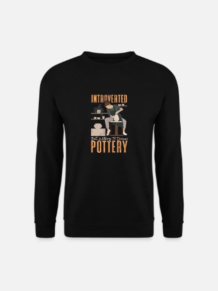 Pottery Ceramics Artist - Unisex Pullover - Schwarz
