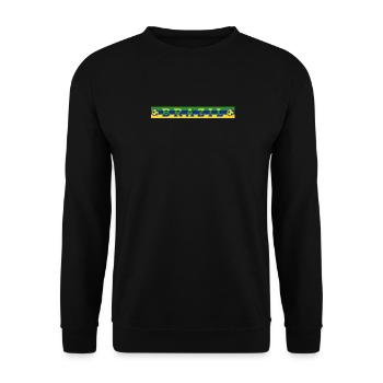 Brazil Brazil shirt Brazilian Rio de Janeirao - Unisex Sweatshirt - black - Front - Alina (178cm) & Michal (187cm)