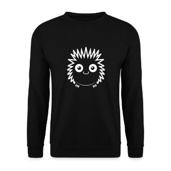 Porc-épic - Sweat-shirt Unisexe - noir - Devant - Alina (178cm) & Michal (187cm)