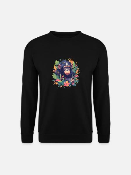 Bonobos Bonobo - Unisex Sweatshirt - black