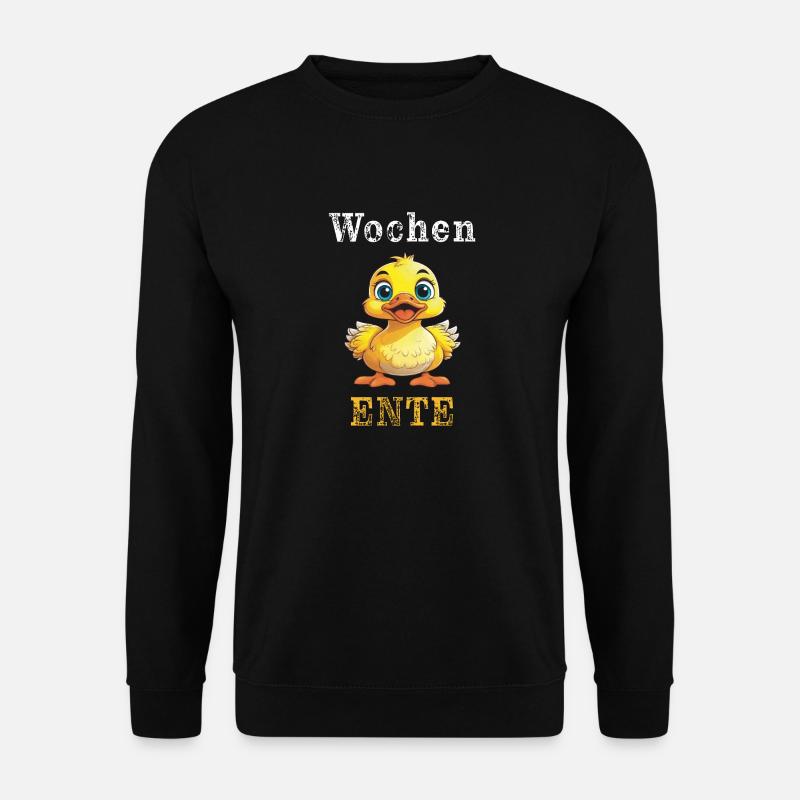 Weeks Duck - Unisex Sweatshirt - black