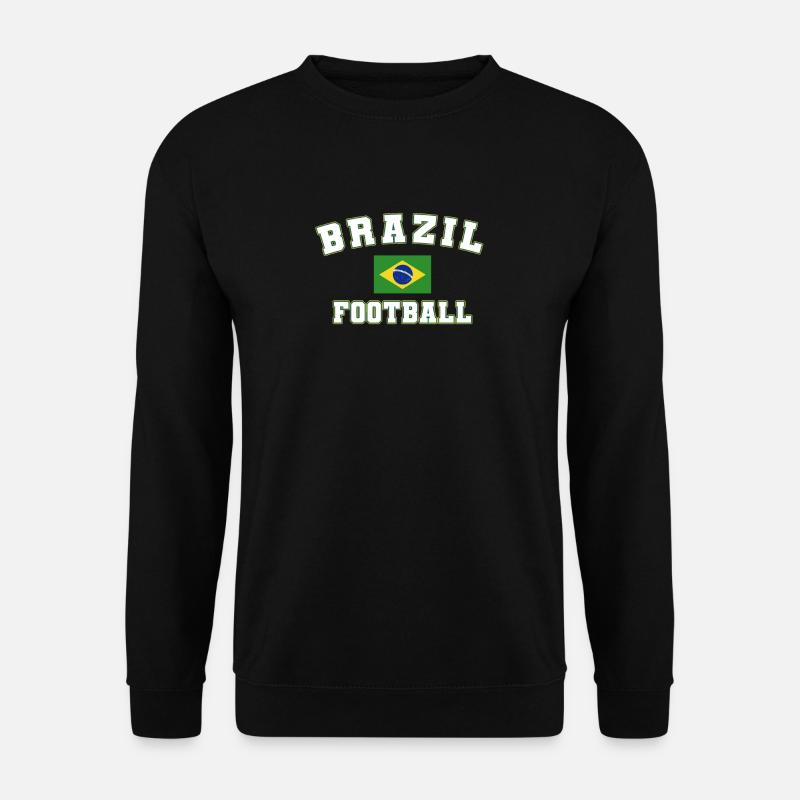 Brasilien Brazil shirt Brasilianer Rio de Janeirao - Unisex Pullover - Schwarz