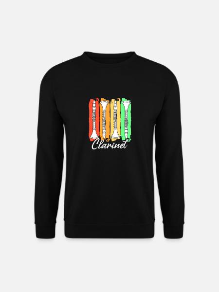 Clarinet - Unisex Sweatshirt - black
