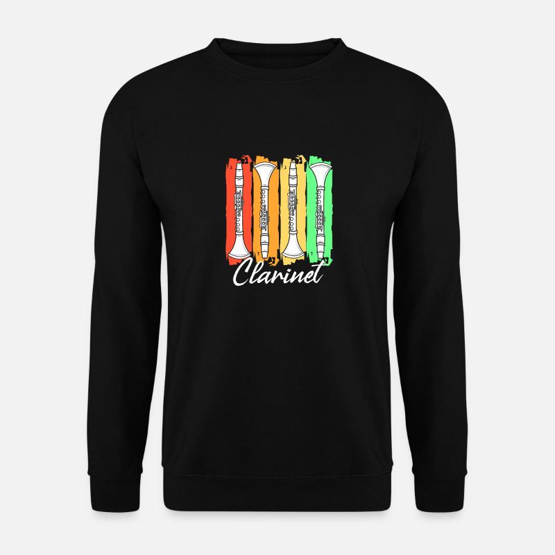 Clarinet - Unisex Sweatshirt - black