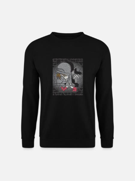 dark boy - Unisex Pullover - Schwarz