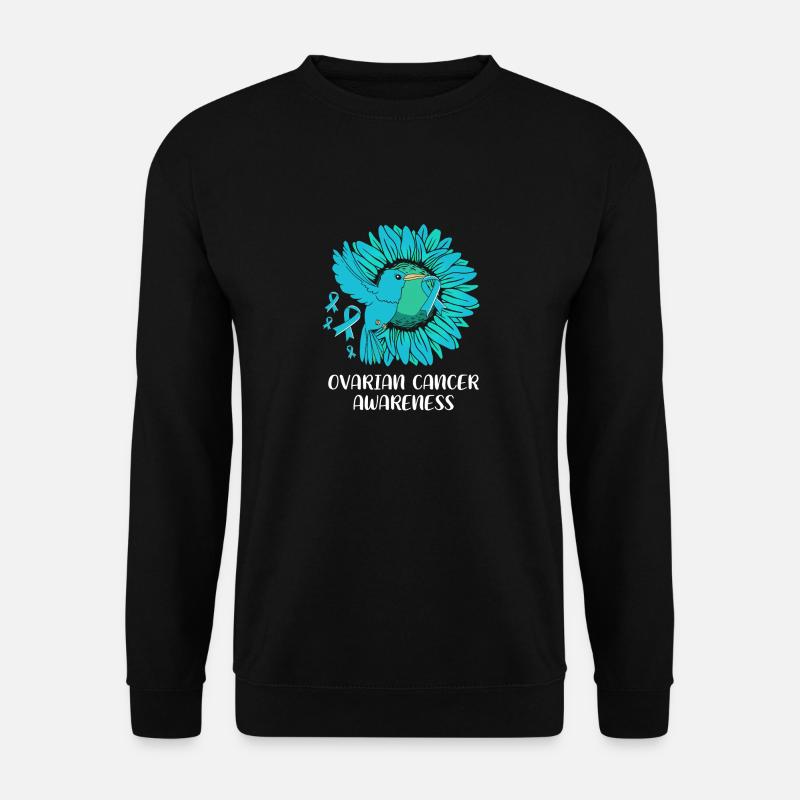 Eierstockkrebs Krebs-Überlebender Krebs - Unisex Pullover - Schwarz