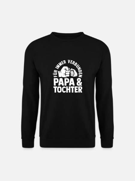 Dad And Daughter - Unisex Sweatshirt - black