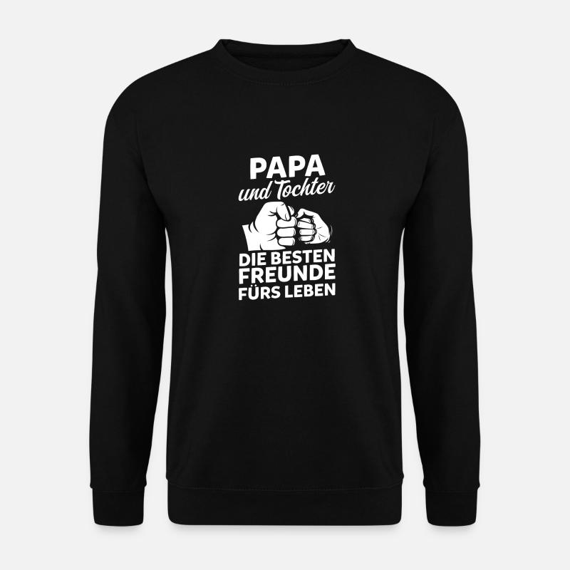 Dad And Daughter - Unisex Sweatshirt - black