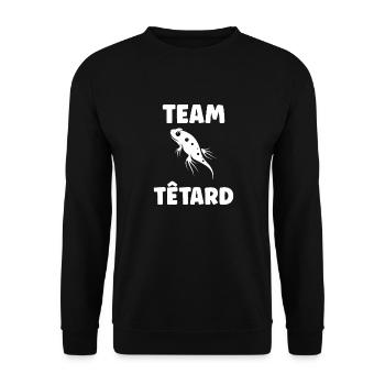 Têtard - Sweat-shirt Unisexe - noir - Devant - Alina (178cm) & Michal (187cm)