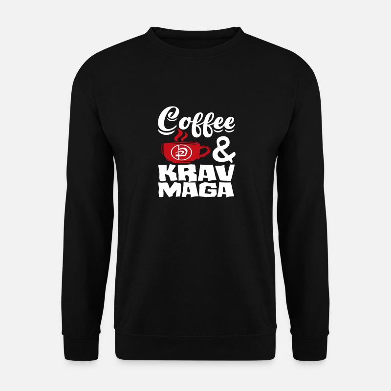 Café Krav Maga - Sweat-shirt Unisexe - noir