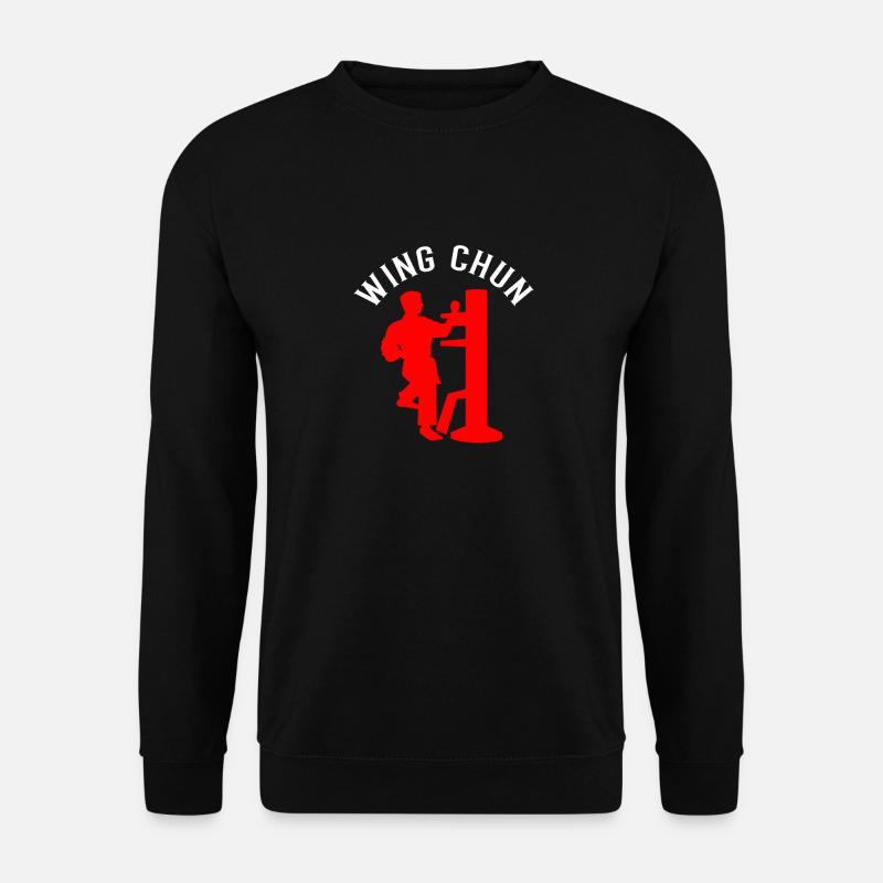 Wing Chun - Unisex Pullover - Schwarz