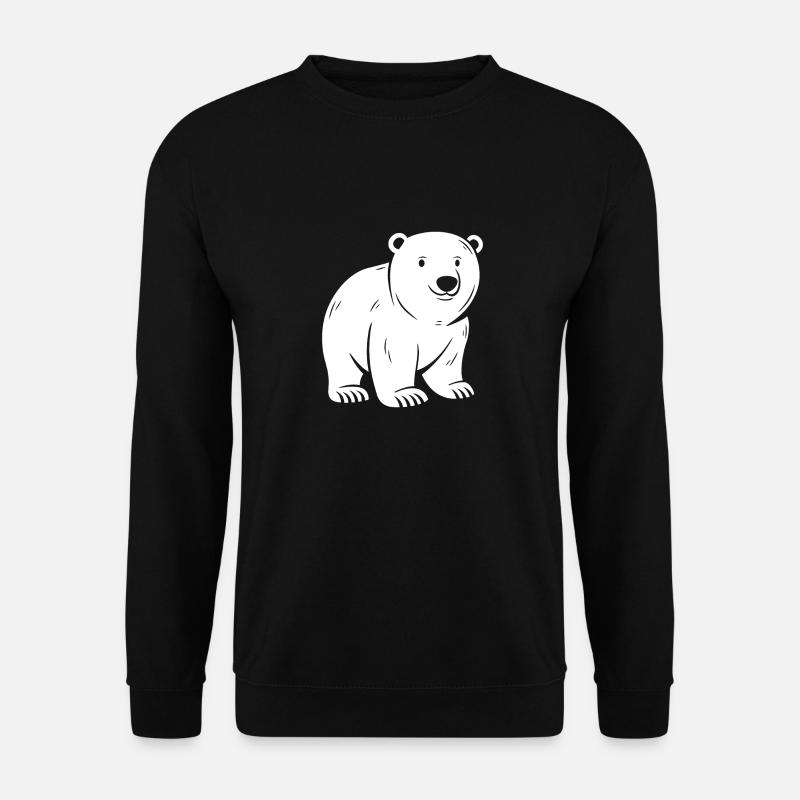Eisbär - Unisex Pullover - Schwarz