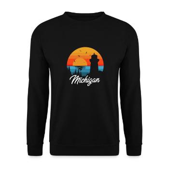 Great Lakes - Unisex Pullover - Schwarz - Vorne - Alina (178cm) & Michal (187cm)