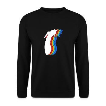Great Lakes - Unisex Pullover - Schwarz - Vorne - Alina (178cm) & Michal (187cm)