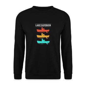 Great Lakes - Unisex Pullover - Schwarz - Vorne - Alina (178cm) & Michal (187cm)
