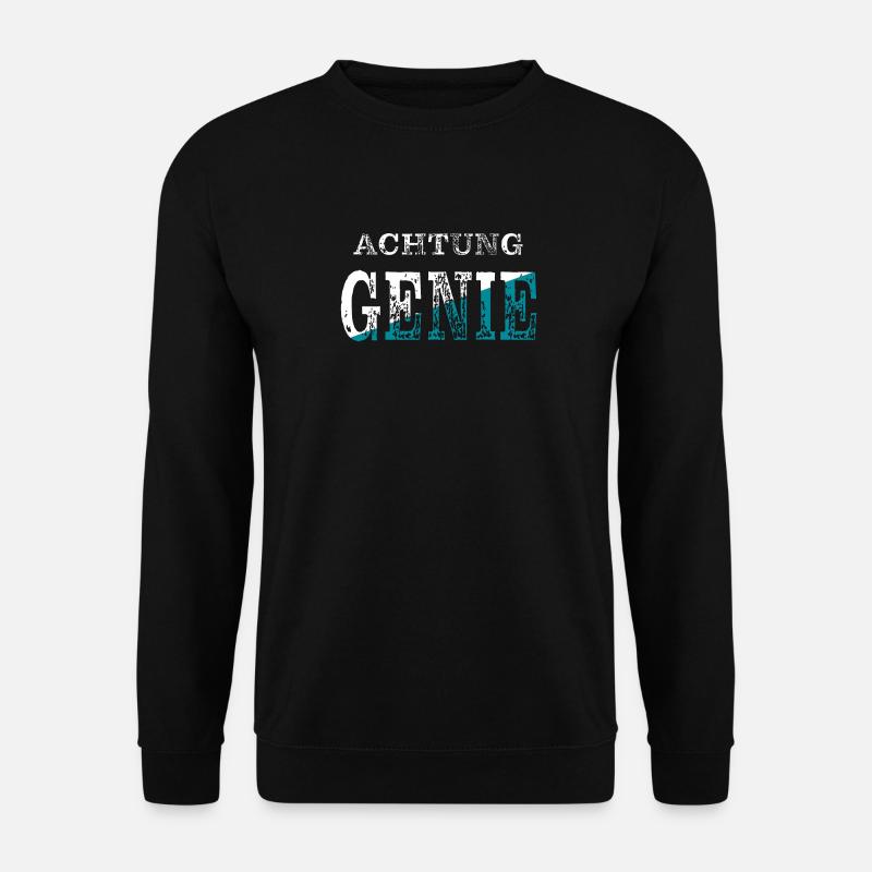 ATTENTION GENIE - Unisex Sweatshirt - black