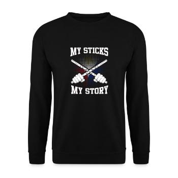 Arnis Kali Eskrima Filipino FMA - Sweat-shirt Unisexe - noir - Devant - Alina (178cm) & Michal (187cm)