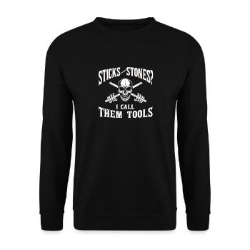 Arnis Eskrima Kali Arts Philippins FMA - Sweat-shirt Unisexe - noir - Devant - Alina (178cm) & Michal (187cm)