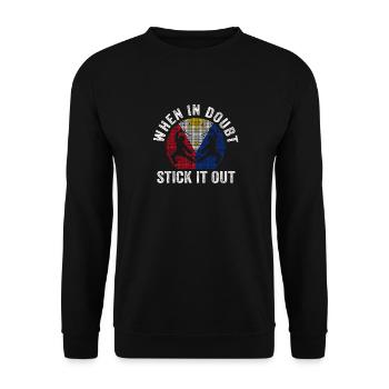 Arnis Eskrima Kali Filipino FMA - Sweat-shirt Unisexe - noir - Devant - Alina (178cm) & Michal (187cm)