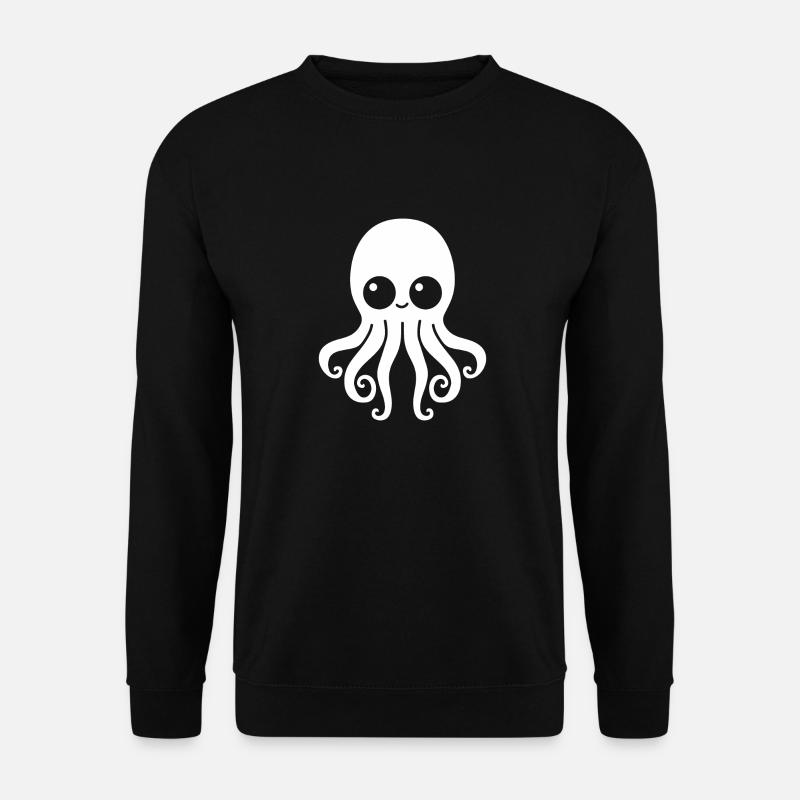 Tintenfisch - Unisex Pullover - Schwarz
