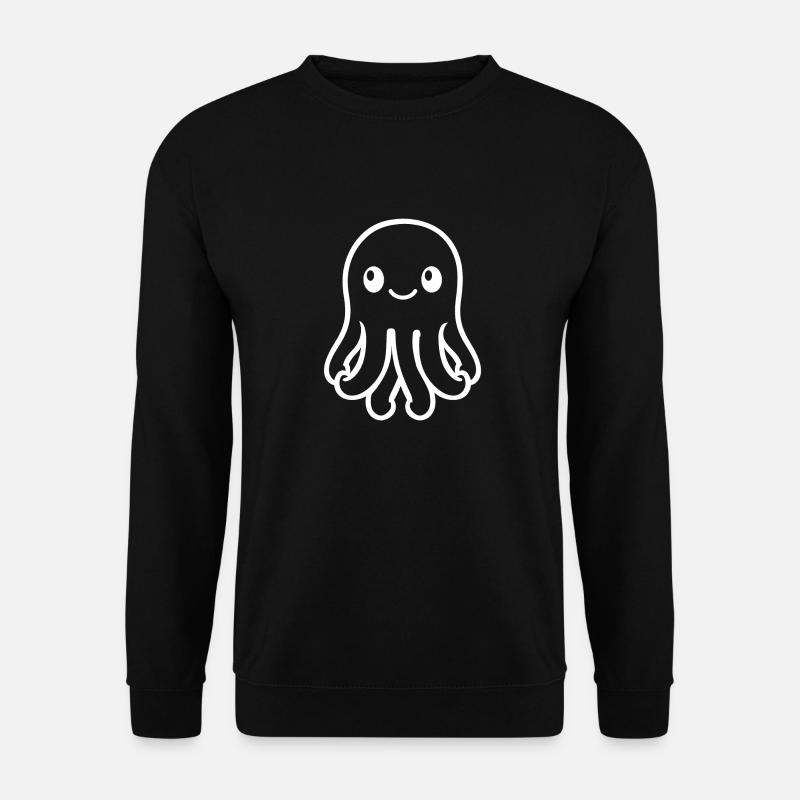 Tintenfisch - Unisex Pullover - Schwarz