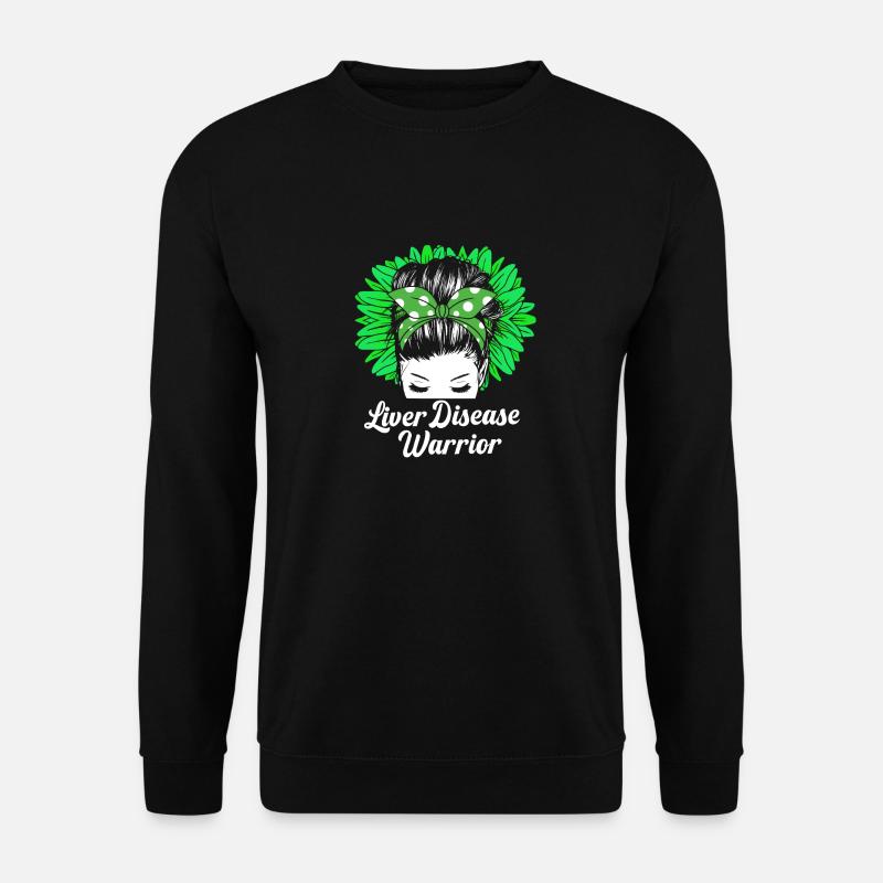 Lebererkrankung - Unisex Pullover - Schwarz