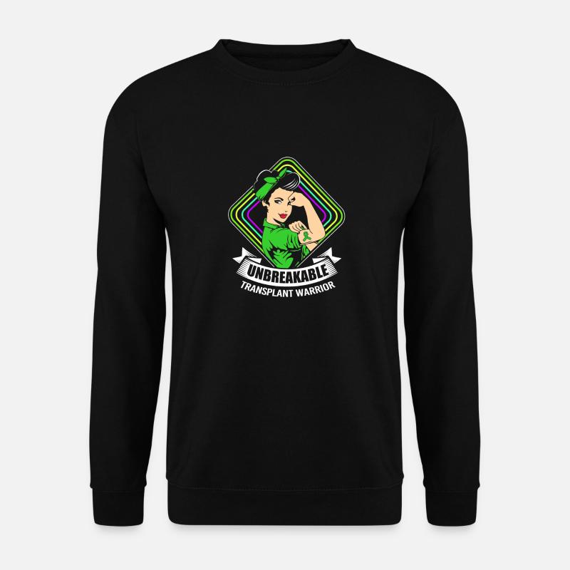 Lebererkrankung - Unisex Pullover - Schwarz