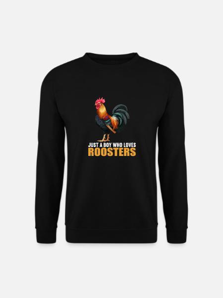 Rooster Roosters Rooster - Unisex Sweatshirt - black