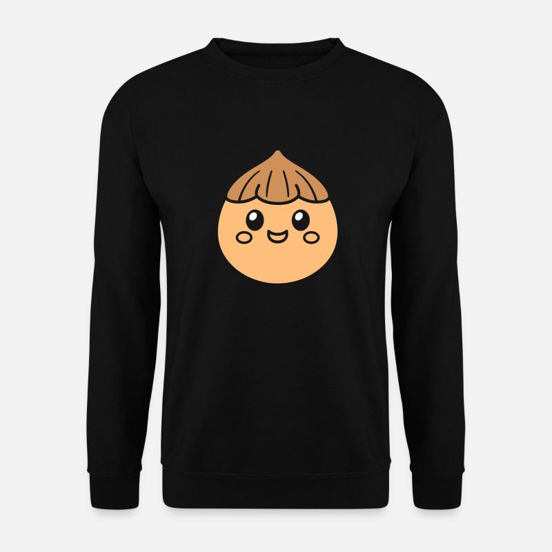 Haselnuss - Unisex Pullover - Schwarz