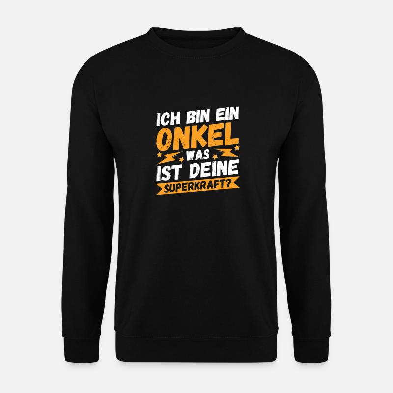 Uncle - Unisex Sweatshirt - black