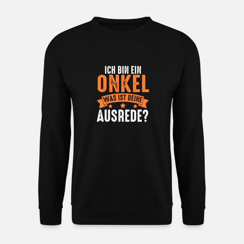 Uncle - Unisex Sweatshirt - black