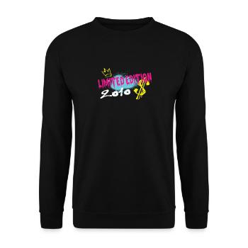 Limited Edition 2010 Geburtstag 2010 Geboren - Unisex Pullover - Schwarz - Vorne - Alina (178cm) & Michal (187cm)