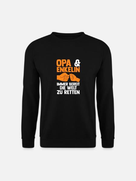 Papi et petite-fille - Sweat-shirt Unisexe - noir