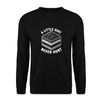 Bodenwissenschaftler Soil Science - Unisex Sweatshirt - black - Front - Alina (178cm) & Michal (187cm)