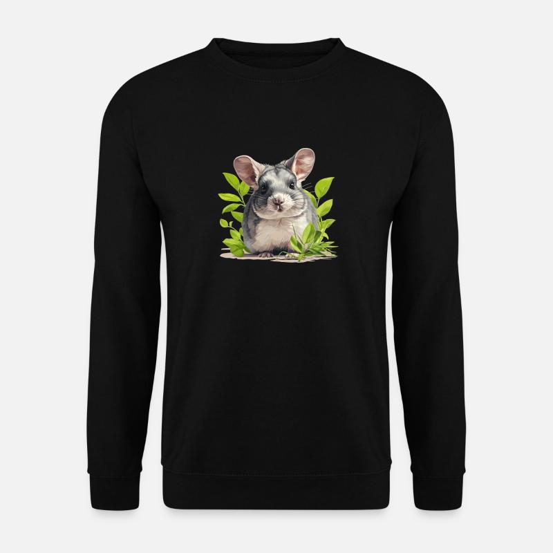 Chinchillas Chinchilla - Unisex Pullover - Schwarz