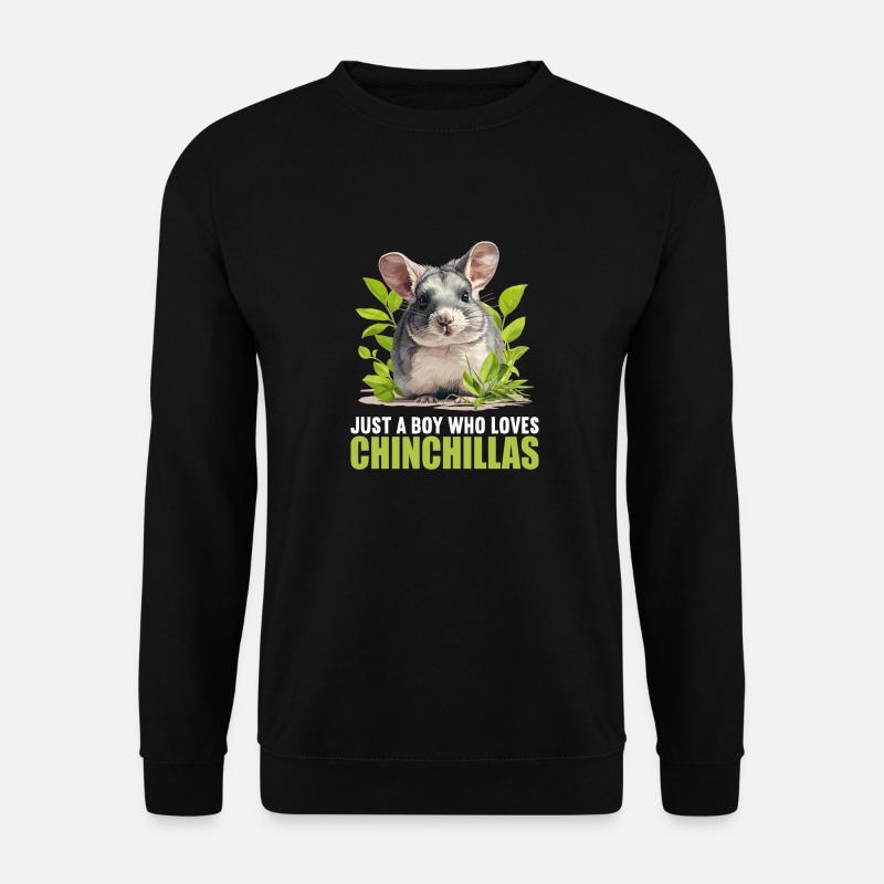 Chinchillas Chinchilla - Unisex Pullover - Schwarz