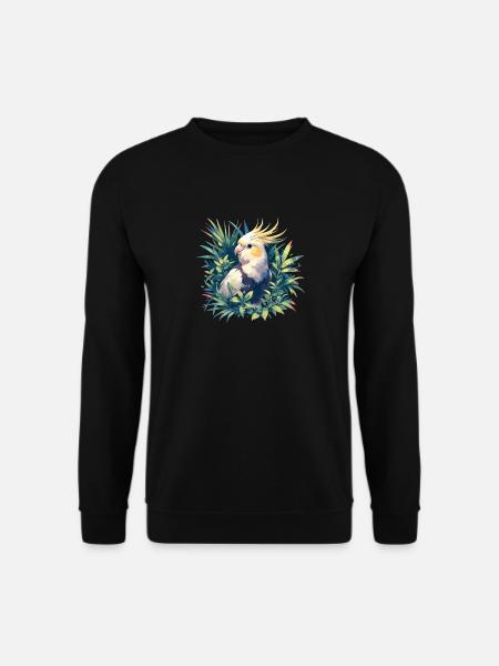 Cockatiel Nymphensittiche Nymphensittich - Unisex Pullover - Schwarz