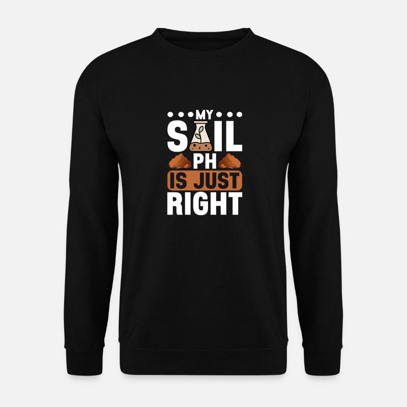 Bodenwissenschaftler Science du sol - Sweat-shirt Unisexe - noir